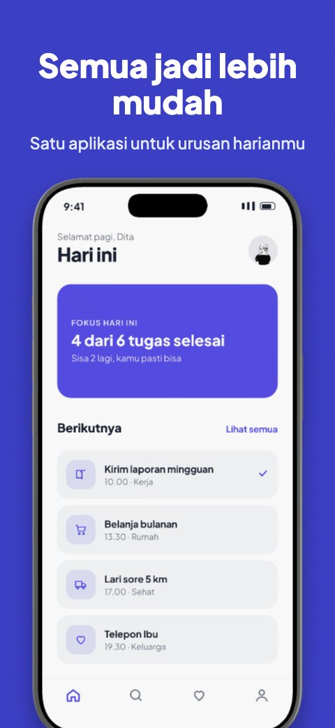 Slide 1 template Store Judul Tegas