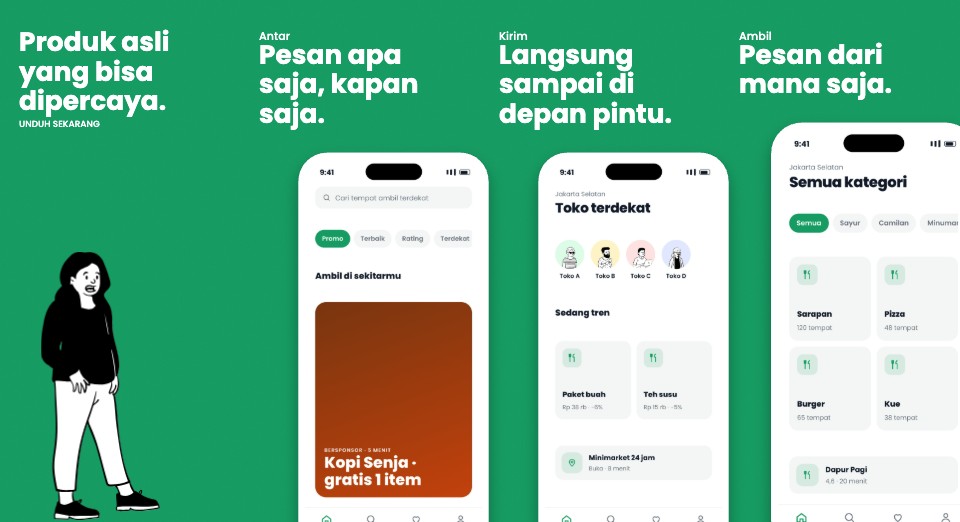 Template Store Antar Kilat