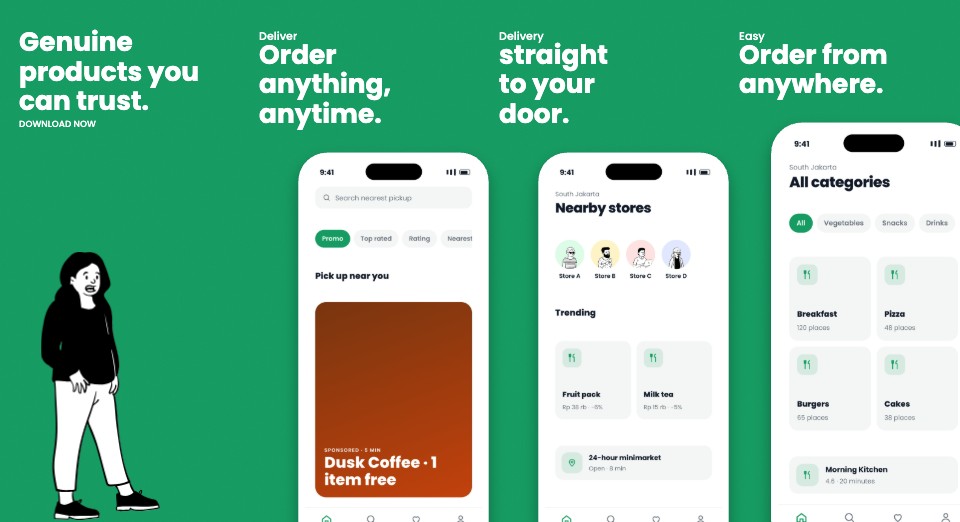 Store template Swift Delivery