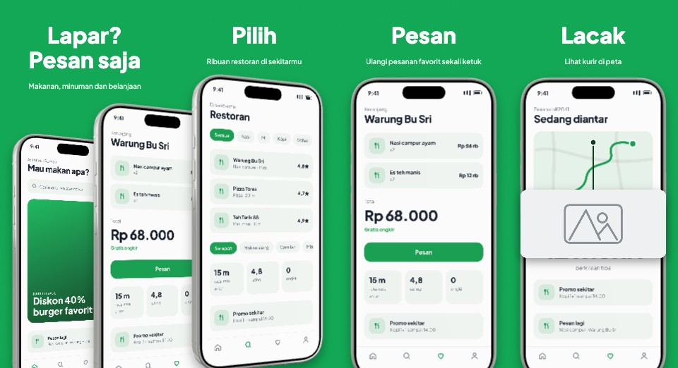 Template Store Hijau Lahap
